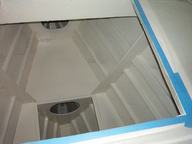 Down the forward hatch
