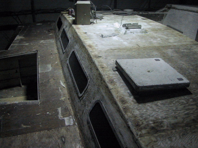 Aft deck