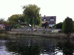 House
        along the Nene River